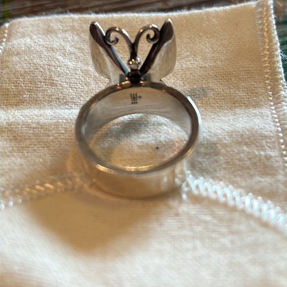 ❌Sold❌James Avery Mariposa Ring Sz 7.5 - Picture 7 of 7